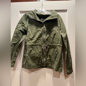 Army green jacket